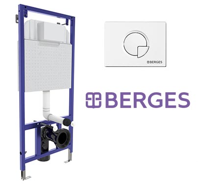 инсталляция Berges с кнопкой