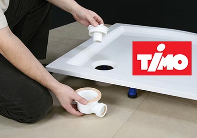 замена слива душевой кабины