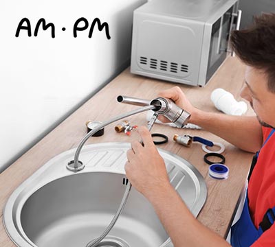 замена гибких подводок для кухоного смесителя
